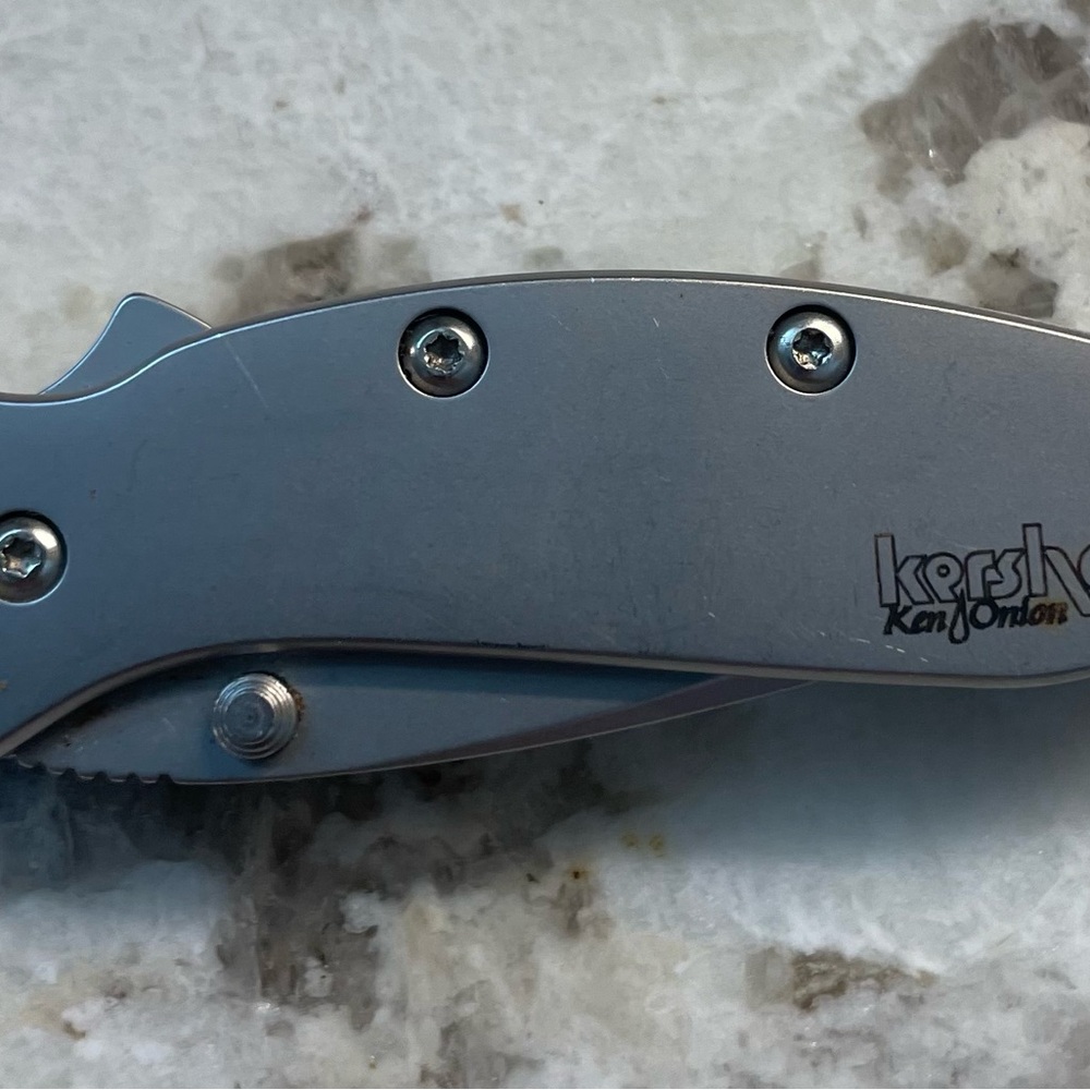 Kershaw 1600 Folding Pocket Knife - Silver - Picture 3 of 10